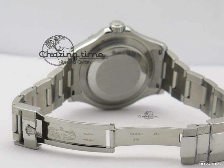 0901 Effortless Yacht-Master BP Maker 16622 Silver Dial On SS Bracelet A 3868